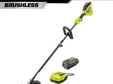 Daily Rentals: 40V HP Brushless 16” Cordless String Trimmer – Attachment Capable