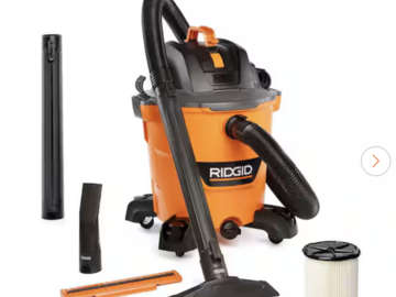 Daily Rentals: Rigid 12 Gallon Shop Vac Wet Dry Vac