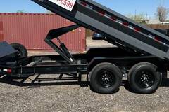 Daily Rentals: 14ft x 7ft Dump Trailer