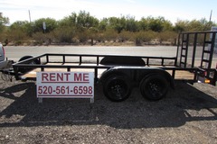 Daily Rentals: 16ft x 83inches Utility Trailer (Perfect for SxS)