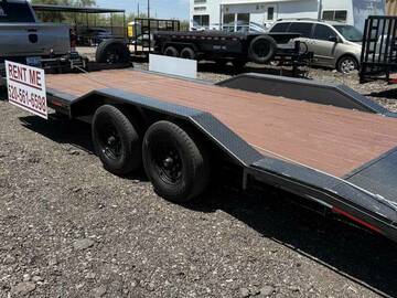 Daily Rentals: 20ft x 8.5ft Drive Over Fender Car Hauler